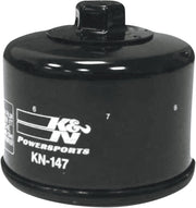 K & N Performance Oil Filter Black Premium Spin-On - KN-147