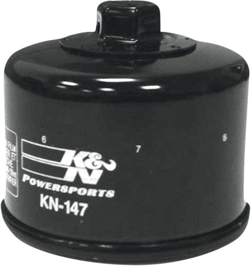 K & N Performance Oil Filter Black Premium Spin-On - KN-147