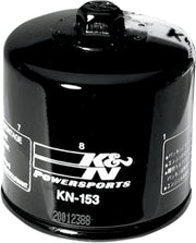 K & N Performance Oil Filter Black Premium Spin-On - KN-153