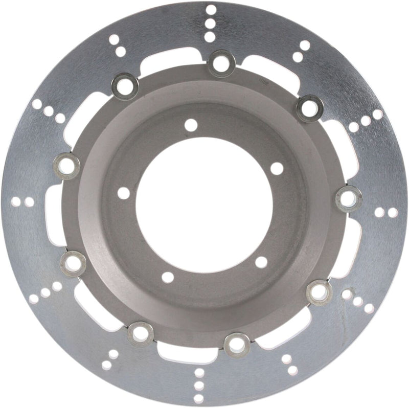 EBC MD Series Pro-Lite Brake Rotor for 1981-1986 HONDA Pro-Lite Series Silver Rear One Piece (Fixed) Stainless Steel - MD1082