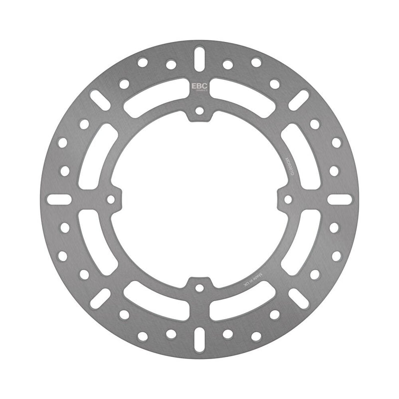 EBC Standard Front Offroad Brake Rotor for 1984-1985, 1988-2009, 2012-2017, 2019 HONDA D Series Unfinished One Piece (Fixed) Heat-Treated Carbon St... - MD6001D