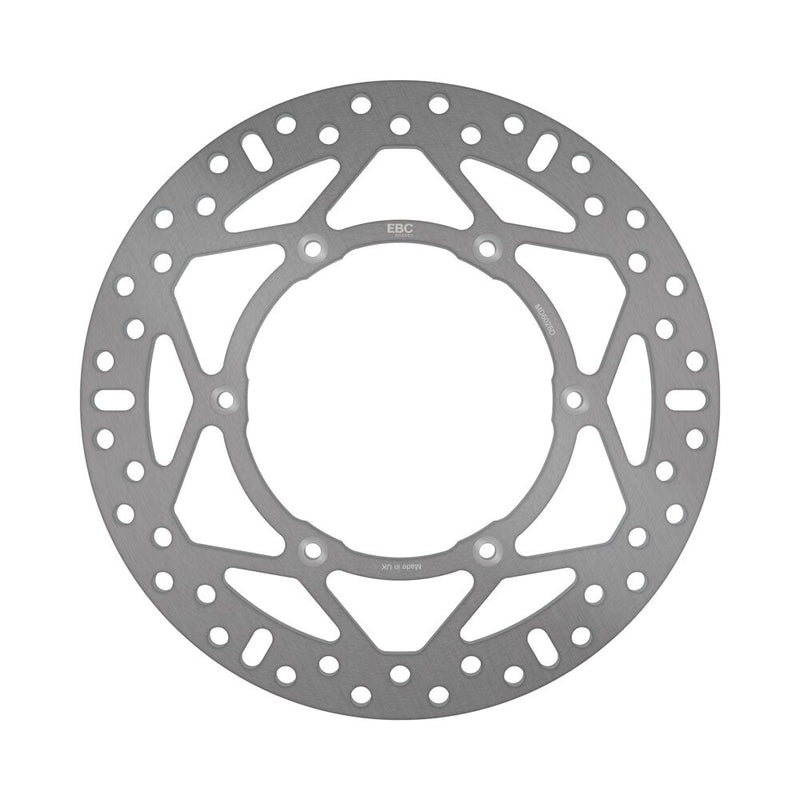 EBC Round D-Series Fixed Offroad Brake Rotor for 1991-2000 YAMAHA Stainless Steel Solid-Mount Front Left One Piece (Fixed)