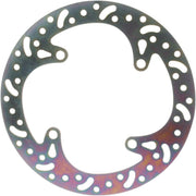 EBC Standard Rear Offroad Brake Rotor D Series Unfinished One Piece (Fixed) Heat-Treated Carbon Steel - MD6124D