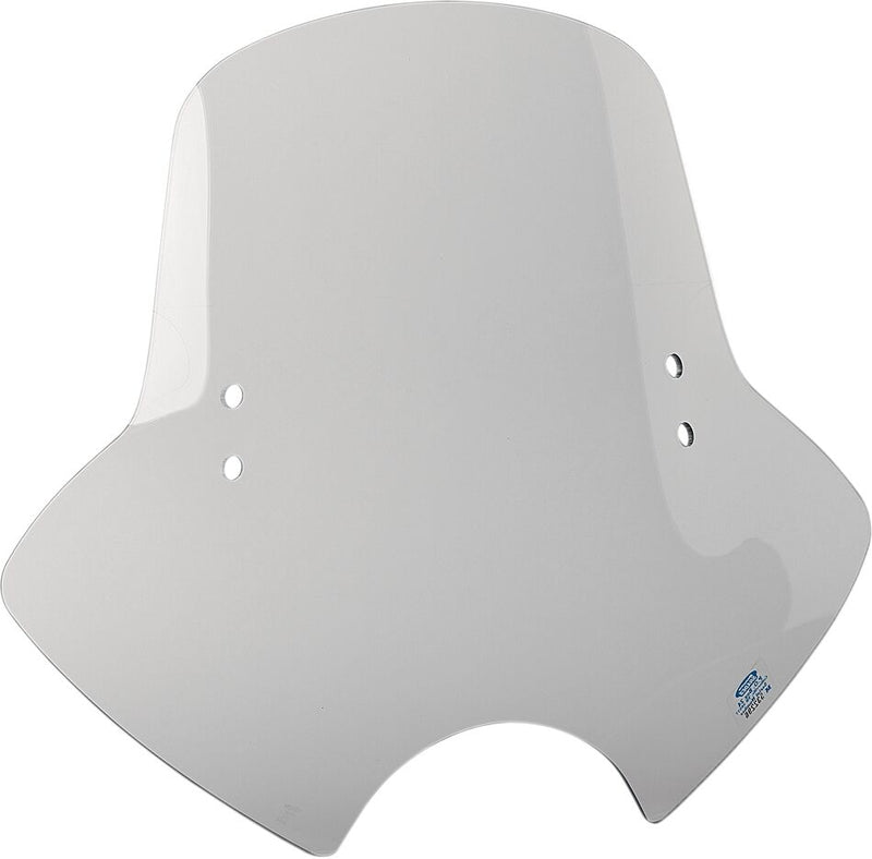 Memphis Shades Metric Demon Windshield Grey Cruiser Lucite - MEM2219