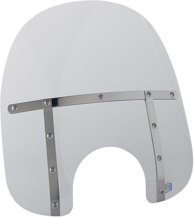 Memphis Shades Metric Memphis Fats Windshield Clear Cruiser Lucite - MEM3210