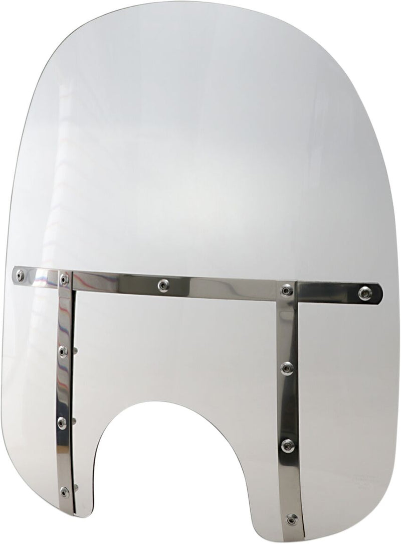 Memphis Shades Metric Memphis Fats Windshield Grey Cruiser Lucite - MEM3319