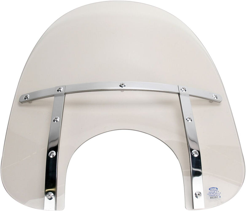 Memphis Shades Metric Memphis Fats Windshield Grey Cruiser Lucite - MEM3629