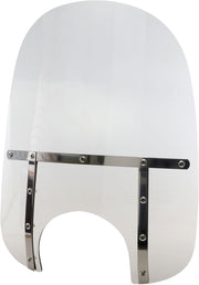 Memphis Shades Metric Memphis Fats Windshield Grey Cruiser Lucite - MEM3819