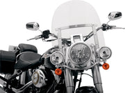 Memphis Shades Metric Memphis Slim Windshield Clear Cruiser Lucite - MEM4110