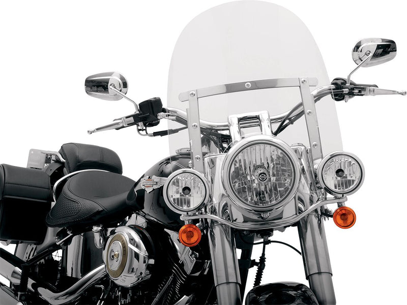Memphis Shades Metric Memphis Slim Windshield Clear Cruiser Lucite - MEM4110