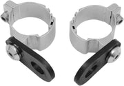 Memphis Shades Metric Turn Signal Relocation Hardware Kit for 1988-1999 YAMAHA Relocation Kit Chrome Aluminium Pair - MEM9992