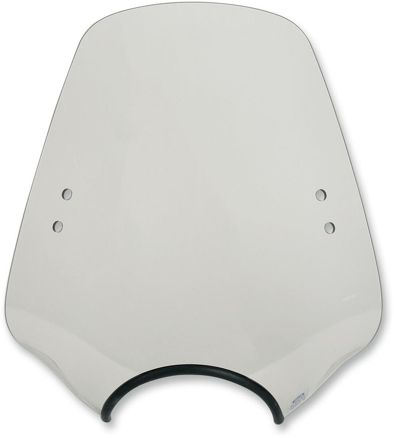 Memphis Shades Metric Replacement Classic Deuce Windshield Plastic Grey Cruiser Lucite - MEP2129