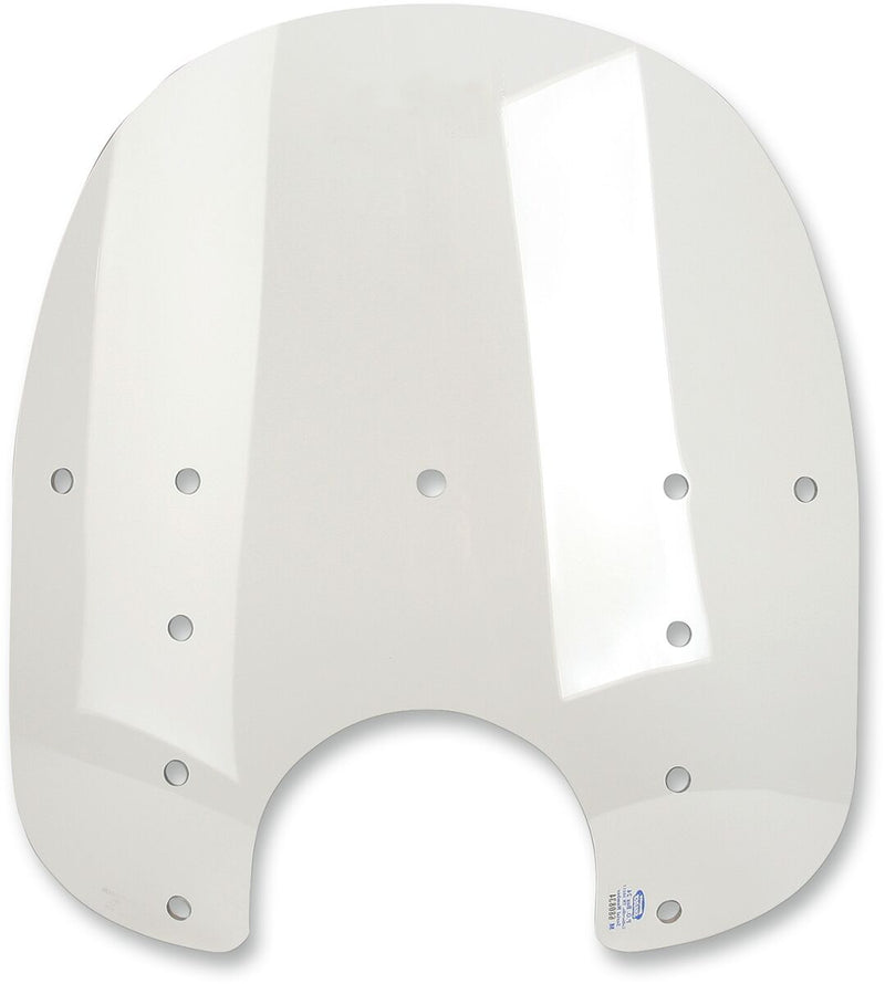 Memphis Shades Metric Replacement Fats Windshield Plastic Memphis Fats Grey Cruiser Lucite - MEP3219
