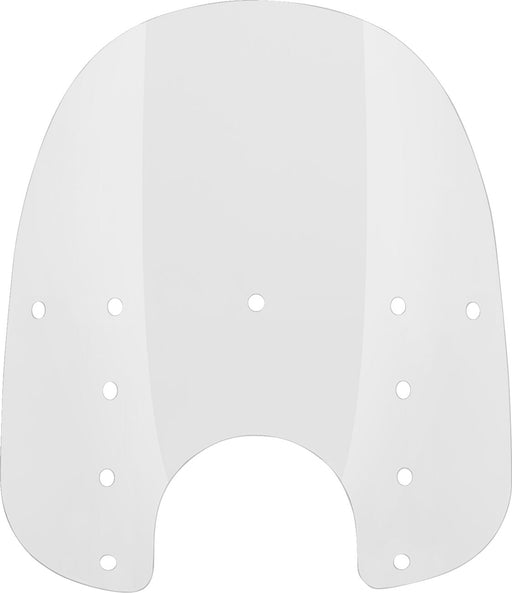 Memphis Shades Metric Replacement Fats Windshield Plastic Memphis Fats Clear Cruiser Lucite