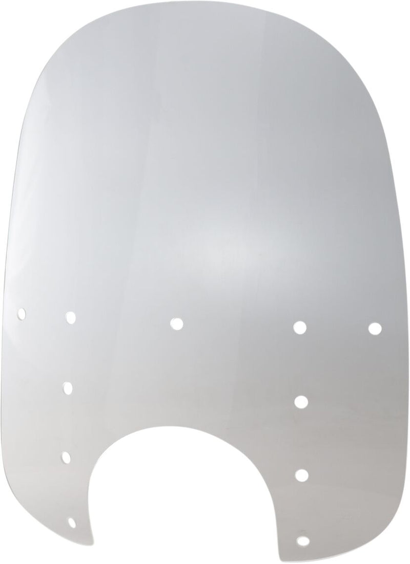 Memphis Shades Metric Replacement Fats Windshield Plastic Memphis Fats Clear Cruiser Lucite - MEP3810