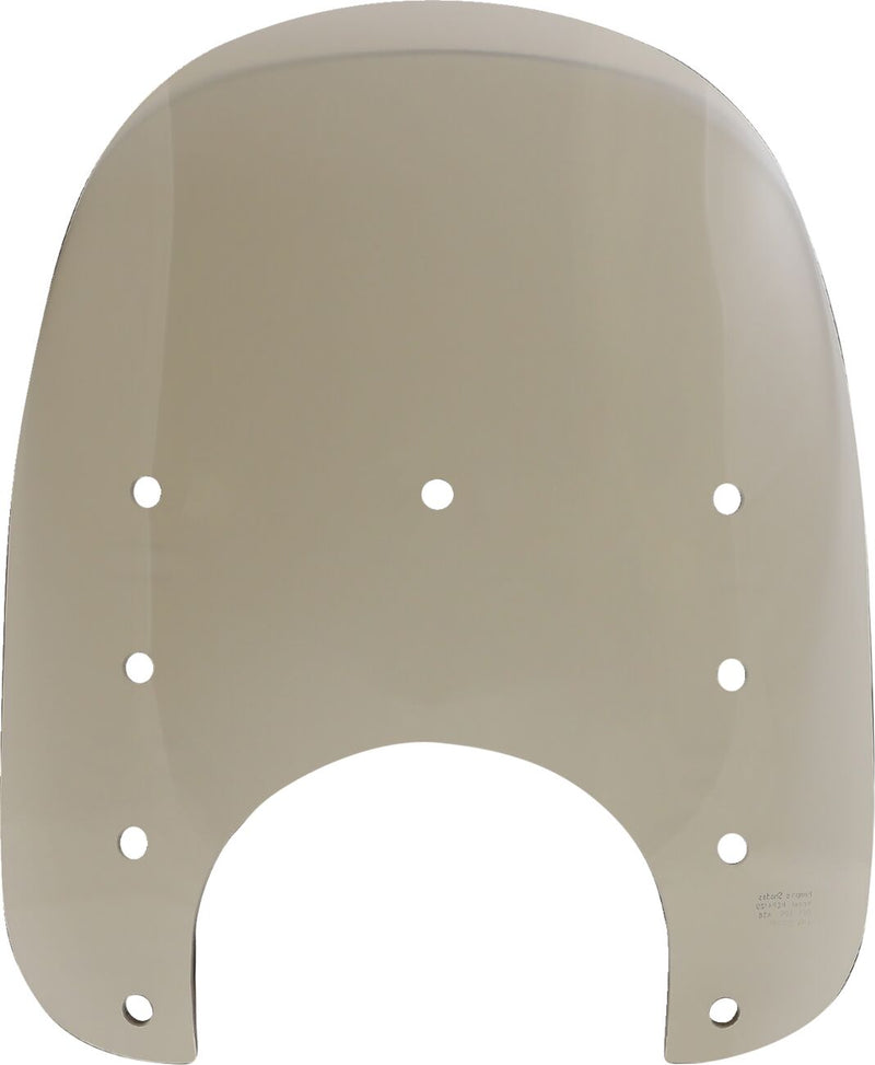 Memphis Shades Metric Replacement Slim Windshield Plastic Memphis Slim Grey Cruiser Lucite - MEP4129