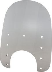 Memphis Shades Metric Replacement Slim Windshield Plastic Memphis Slim Grey Cruiser Lucite - MEP4229