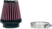 K & N Universal Clamp-On Air Filter Black Red - RC-1060