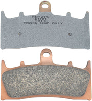 DP Brakes RDP X-Race Titanium Sintered Brake Pads RDP Racing Front Sintered Metal Copper Alloy Set of 2