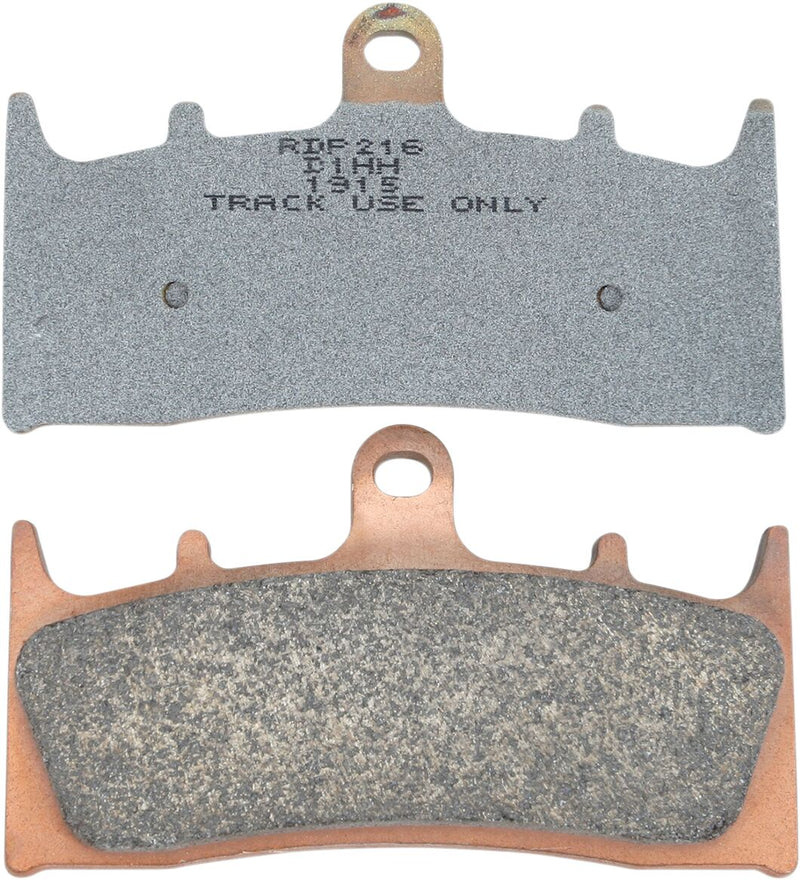 DP Brakes RDP X-Race Titanium Sintered Brake Pads RDP Racing Front Sintered Metal Copper Alloy Set of 2 - RDP216