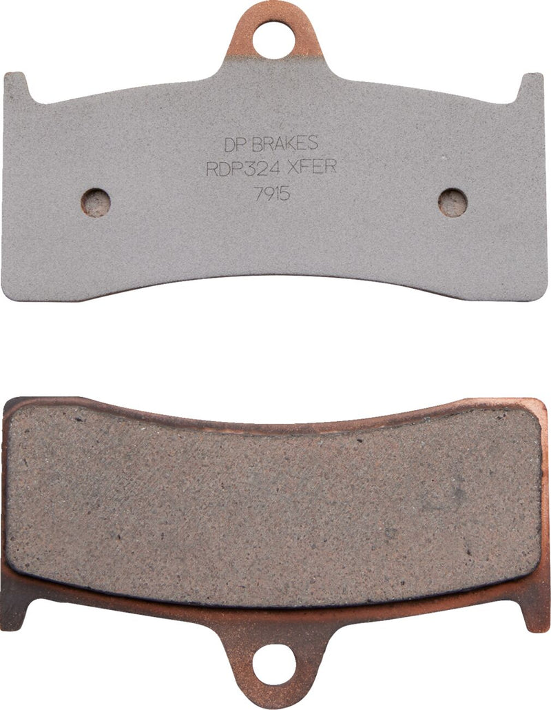 DP Brakes Sintered Metal Brake Pads X-Race Titanium Front Rear Copper Alloy Set of 2 - RDP324