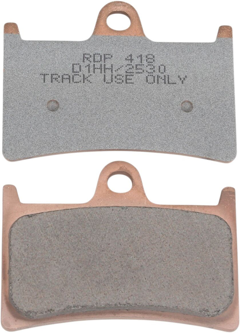 DP Brakes RDP X-Race Titanium Sintered Brake Pads for 1989-2026 YAMAHA RDP Racing Front Sintered Metal Copper Alloy Set of 2 - RDP418
