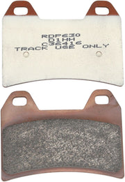 DP Brakes RDP X-Race Titanium Sintered Brake Pads RDP Racing Front Sintered Metal Copper Alloy Set of 2