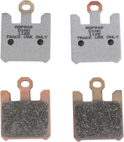 DP Brakes RDP X-Race Titanium Sintered Brake Pads RDP Racing Front Sintered Metal Copper Alloy Set of 2 - RDP942