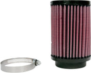K & N Universal Clamp-On Air Filter for 1997-1998 YAMAHA TDM 850 Black Red - RU-0810