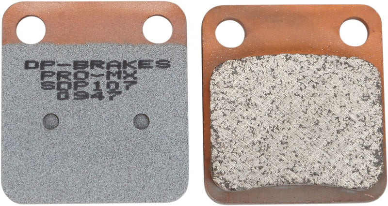 DP Brakes SDP Pro-MX Sintered Brake Pads Front Rear Sintered Metal Copper Alloy Set - SDP107