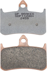 DP Brakes SDP Sport HH+ Sintered Brake Pads for 1988-2007 HONDA Front Sintered Metal Copper Alloy Set of 2 - SDP112HH+