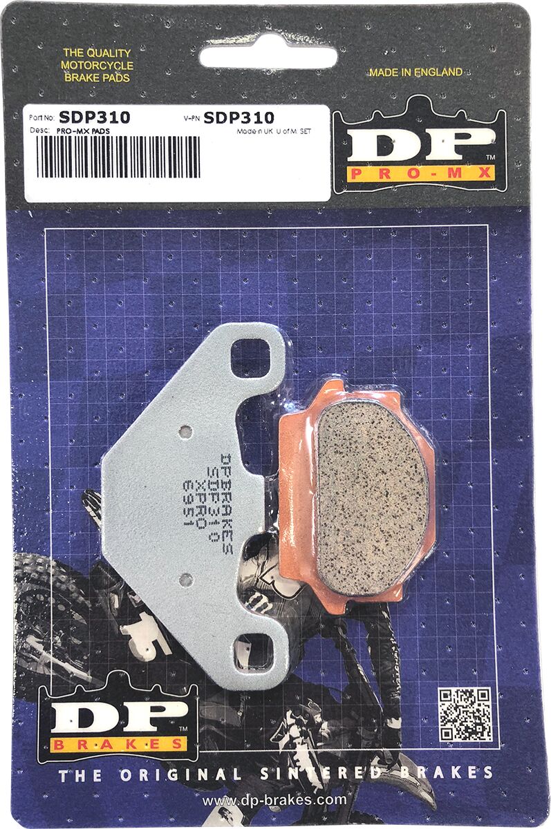 DP Brakes SDP Pro-MX Sintered Brake Pads Front Rear Sintered Metal Copper Alloy Set