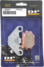 DP Brakes SDP Pro-MX Sintered Brake Pads Front Rear Sintered Metal Copper Alloy Set - SDP310