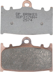 DP Brakes SDP Sport HH+ Sintered Brake Pads Front Sintered Metal Copper Alloy Set of 2 - SDP317HH+
