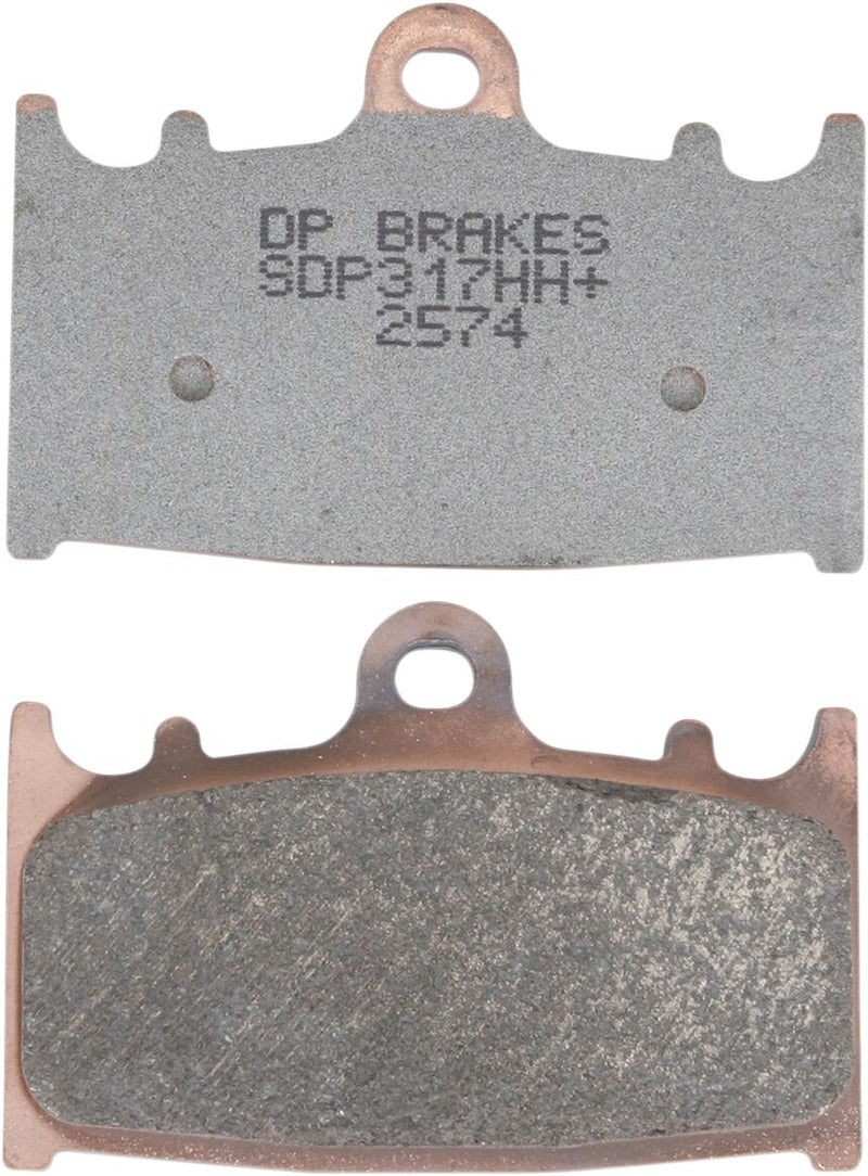DP Brakes SDP Sport HH+ Sintered Brake Pads Front Sintered Metal Copper Alloy Set of 2 - SDP317HH+