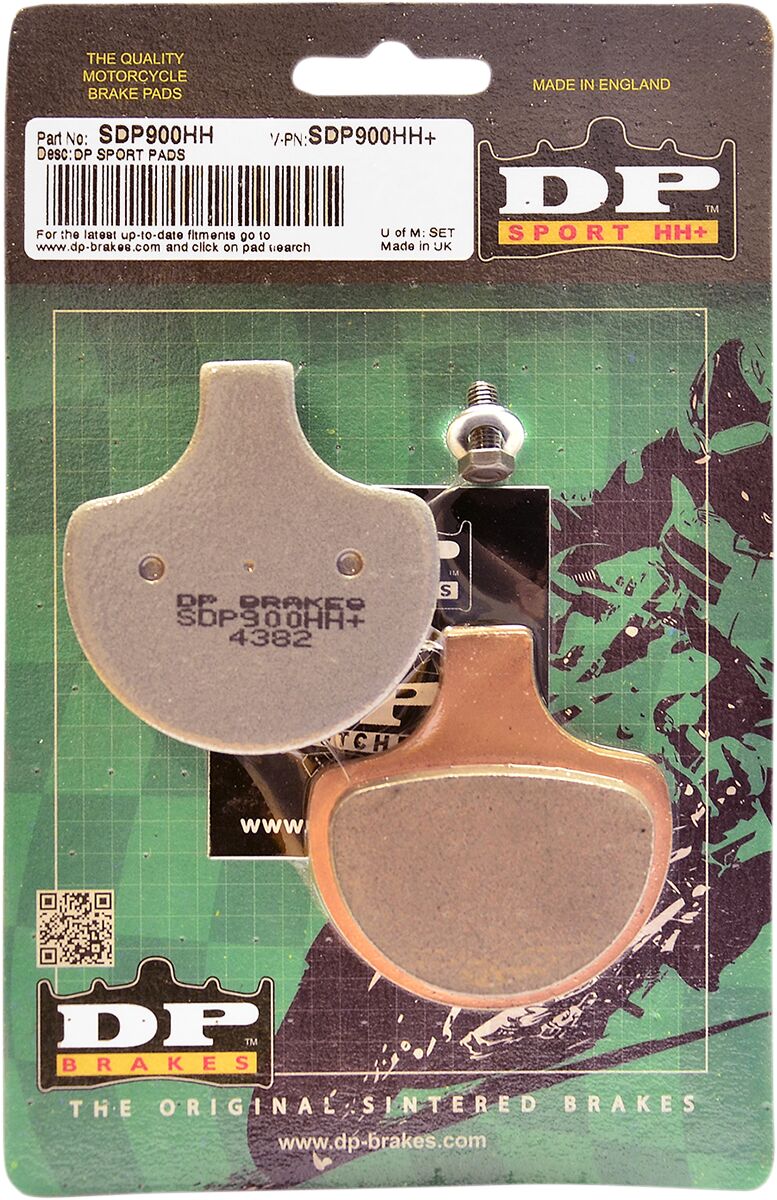 DP Brakes Sintered Metal Harley/Buell Brake Pads SDP Sport HH+ Front Copper Alloy Set of 2