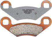 DP Brakes SDP Pro-MX Sintered Brake Pads for 1991-1993, 1998-2022 POLARIS Front Rear Sintered Metal Copper Alloy Set - SDP902