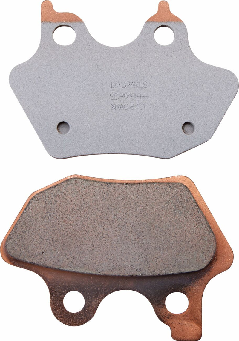 DP Brakes Sintered Metal Harley/Buell Brake Pads SDP Sport HH+ Front Rear Copper Alloy Set of 2 - SDP918HH+