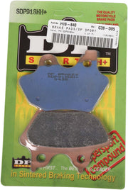 DP Brakes Sintered Metal Harley/Buell Brake Pads SDP Sport HH+ Front Rear Copper Alloy Set of 2 - SDP918HH+