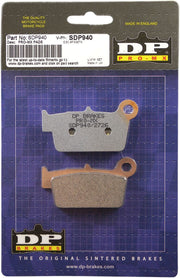 DP Brakes SDP Pro-MX Sintered Brake Pads Rear Sintered Metal Copper Alloy Set - SDP940