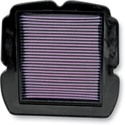 K & N OE Replacement High-Flow Air Filter Black Red - SU-6503