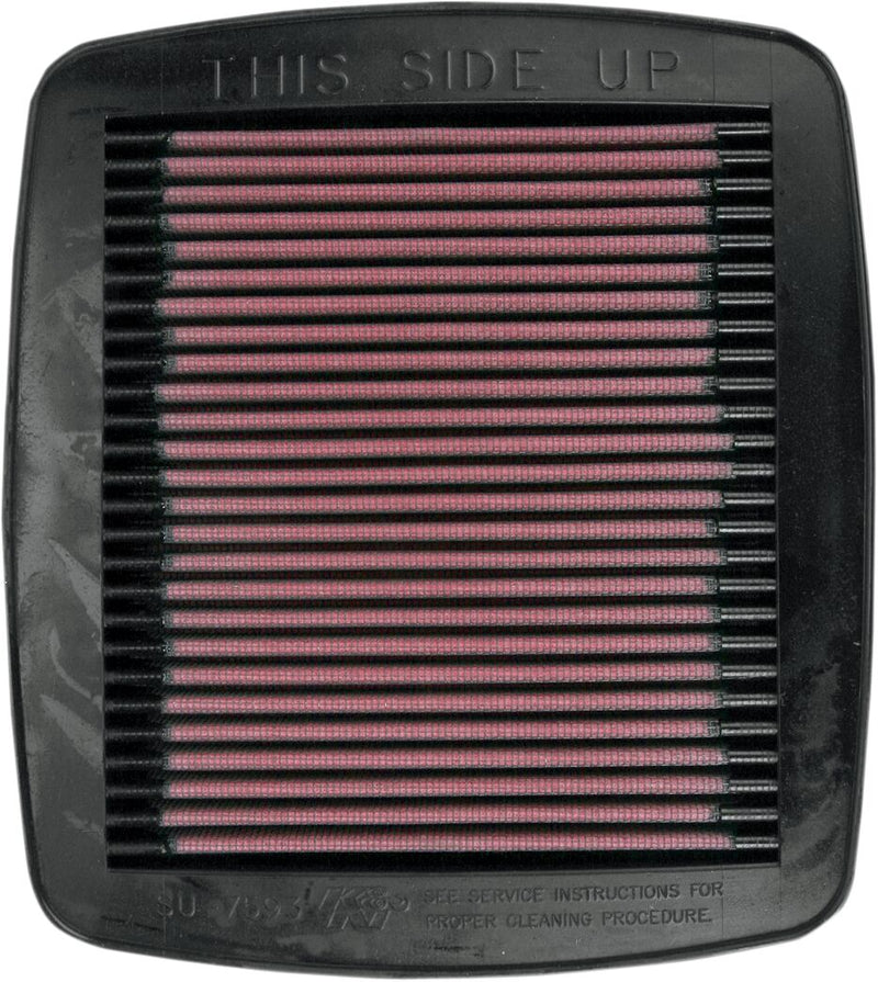 K & N OE Replacement High-Flow Air Filter for 1992-2000 SUZUKI Black Red - SU-7593