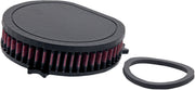 K & N OE Replacement High-Flow Air Filter for 1999-2009 YAMAHA XVS 1100 Black Red - YA-1199