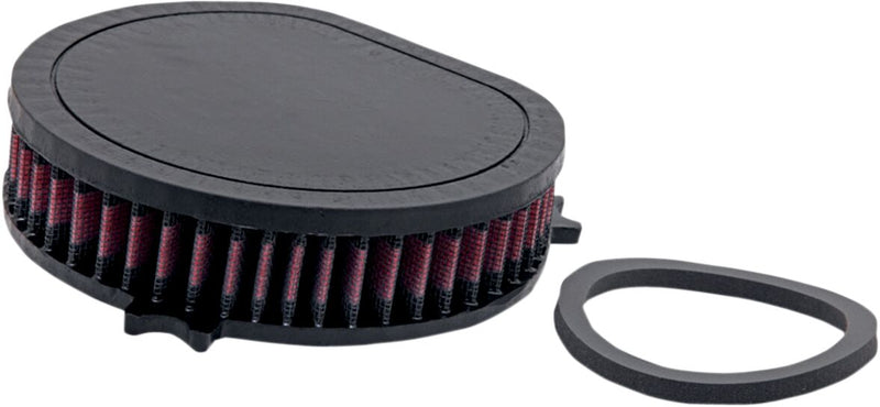 K & N OE Replacement High-Flow Air Filter for 1999-2009 YAMAHA XVS 1100 Black Red - YA-1199