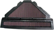 K & N OE Replacement High-Flow Air Filter for 1995-2007 YAMAHA YZF 600 R Black Red - YA-6096