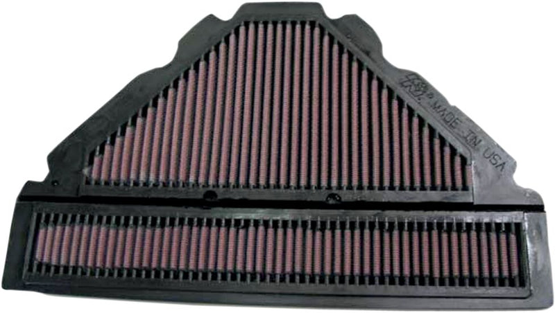 K & N OE Replacement High-Flow Air Filter for 1995-2007 YAMAHA YZF 600 R Black Red - YA-6096