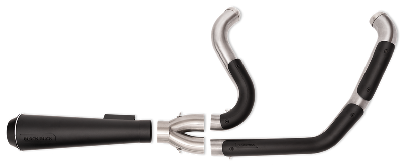Black Duck Parts BD Fighter 2-1 Black FXD06-17