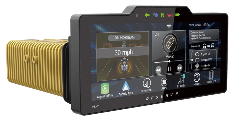 Soundstream 8.3" Headunit CarPlay/Android FLH98-13