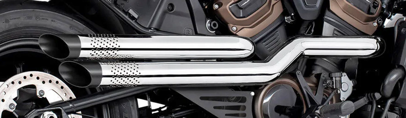 Freedom Performance Exhaust Mid Staggered Bk/Ch Amen Rh1250S 21-Up