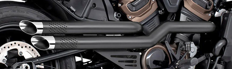 Freedom Performance Exhaust Mid Staggered Ch/Bk Amen Rh1250S 21-Up